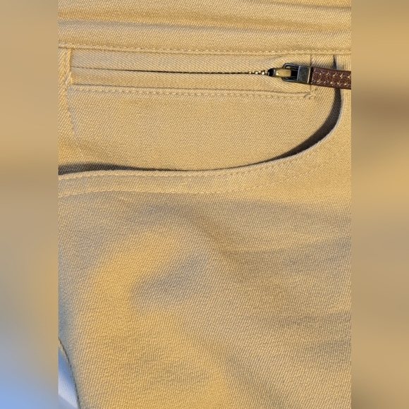 Ralph Lauren Tan Stretch Jeans | Size 6 | Medium Rise - Picture 10 of 11